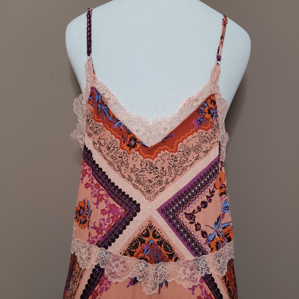 ❌️SOLD❌️Free People Geranium Combo Dress - XS - Picture 9 of 15
